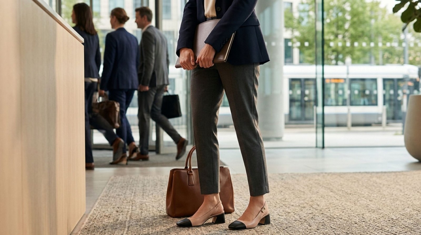 Quelles chaussures pour un entretien femme porter
