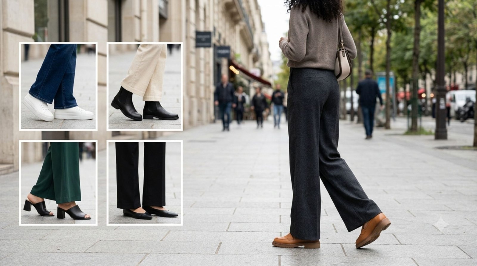 Quelles chaussures avec un pantalon large pour ton style en 2026