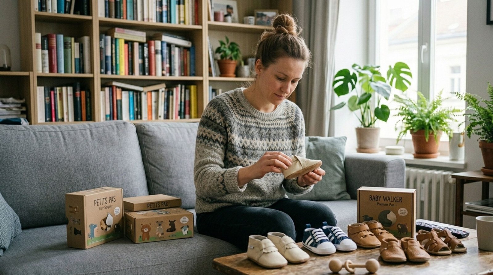 bien choisir les chaussures bébé