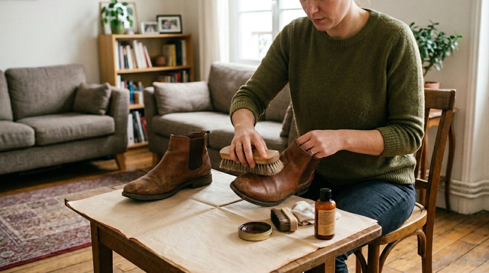 Comment nettoyer des chaussures en cuir