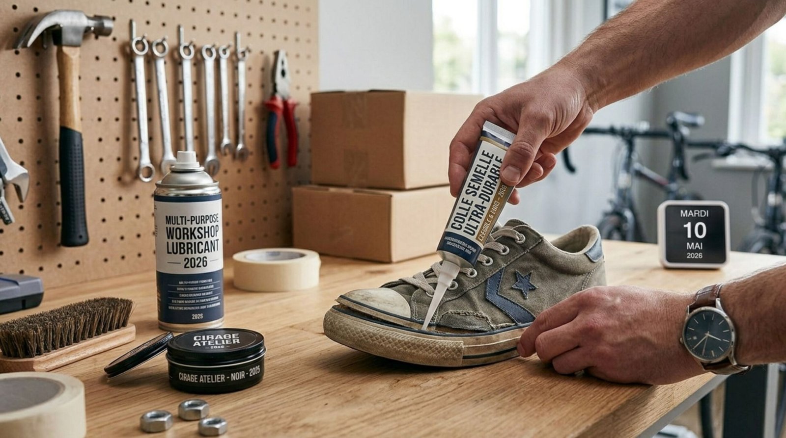 Comment recoller une semelle de chaussure