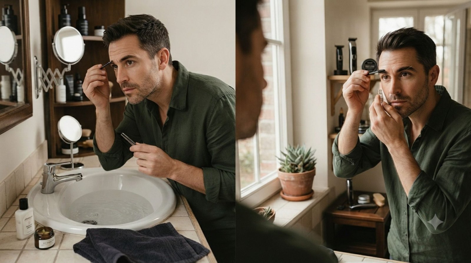 Épilation des sourcils Homme